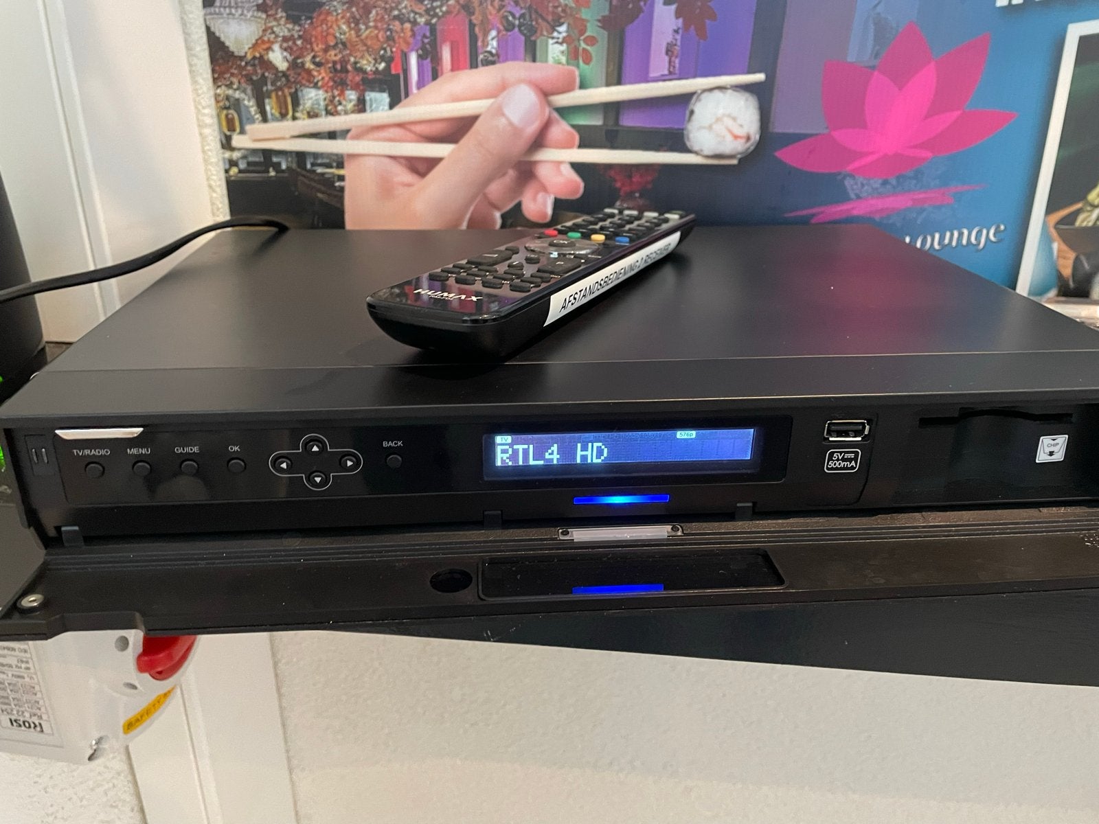 Humax iHDR-5200C Satellietontvanger, Ophalen of Verzenden, Gebruikt, Harddiskrecorder