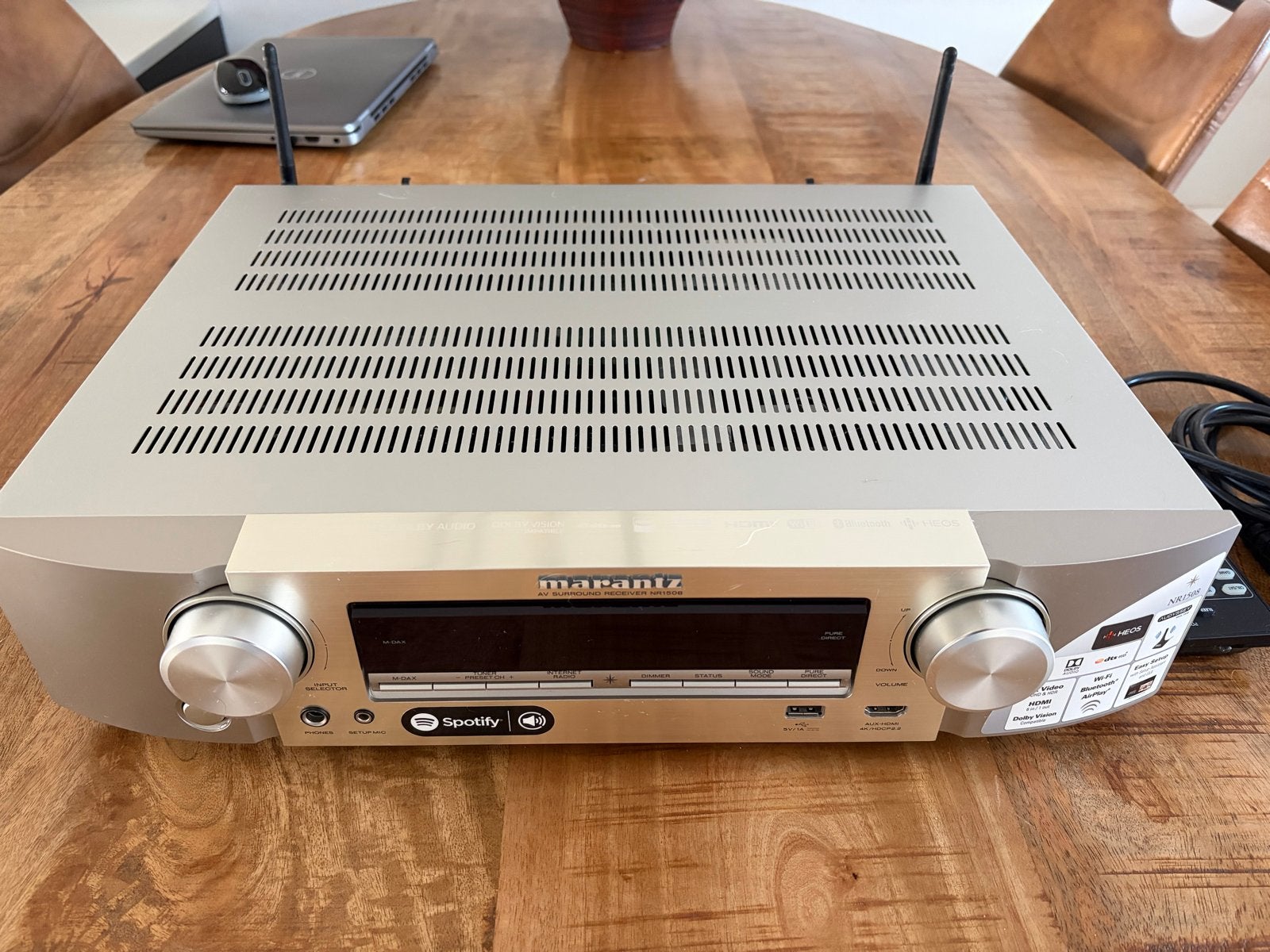 Marantz AV Surround Receiver NR1508, Zo goed als nieuw, 60 tot 120 watt, Ophalen, Marantz