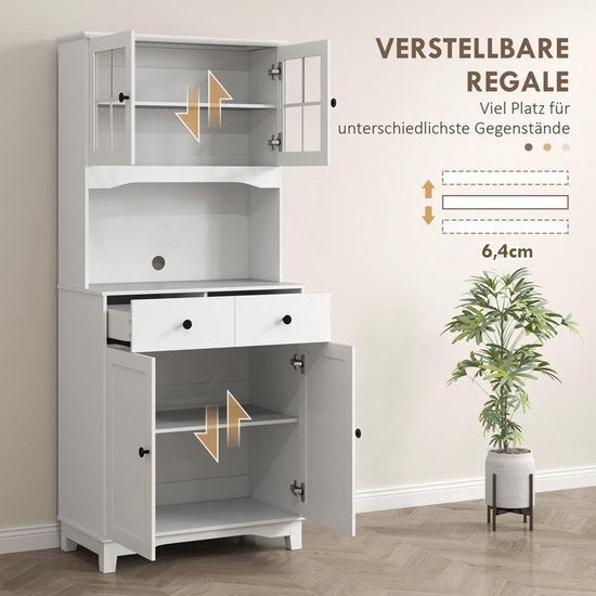 Keukenkastje – Voorraadkast – Opbergkast – Buffetkast, Corvance B.V., Verzenden, Nieuw, Corvancebol@gmail.com