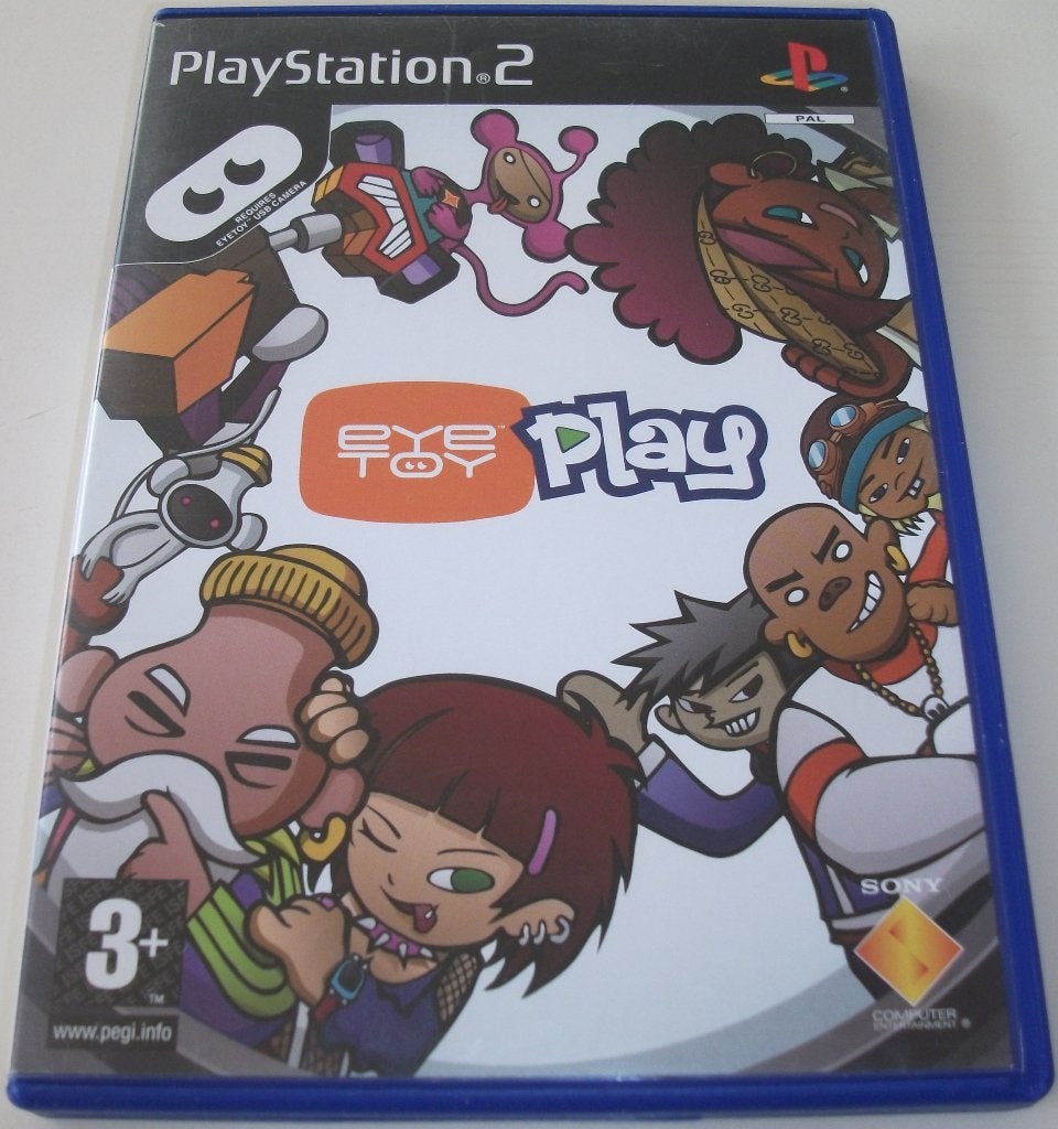 PS2 Game *** EYETOY PLAY *** 12 fantastische spellen, Overige genres, 1 speler, Ophalen of Verzenden, Zo goed als nieuw
