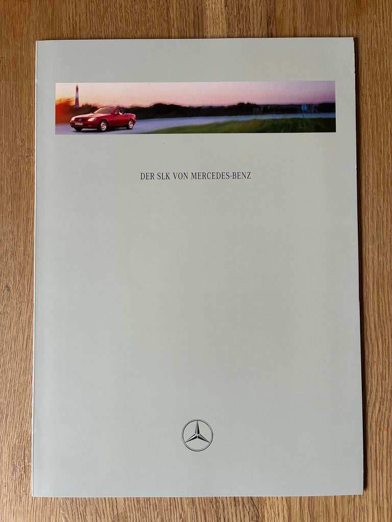 Mercedes-Benz SLK brochure 8/96, Boeken, Ophalen of Verzenden, Zo goed als nieuw, Mercedes