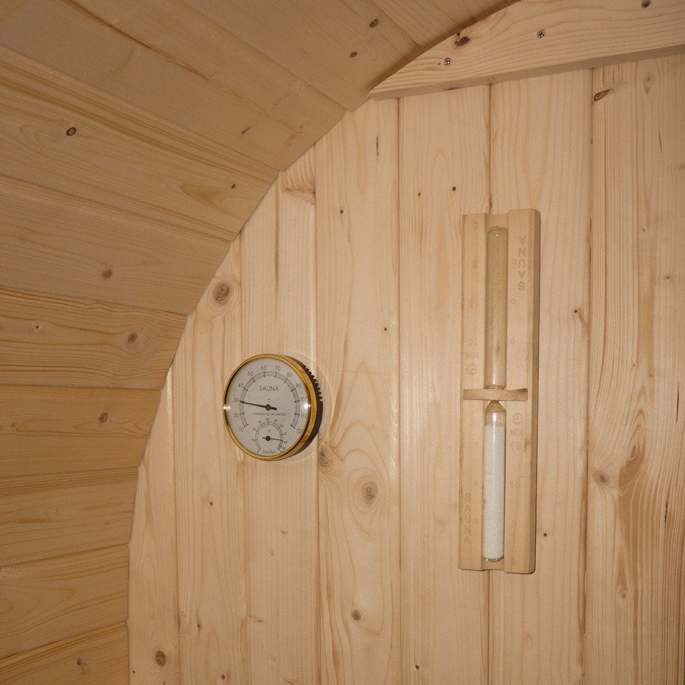 Moderne Cube Buitensauna | 2 Pers. | 230V | Gratis Levering, Sport en Fitness, Sauna, Ophalen of Verzenden, Nieuw, Fins of Traditioneel