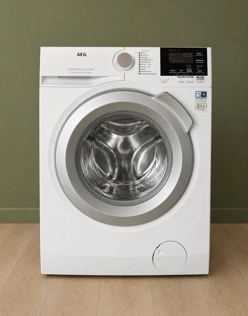 Aeg wasmachine en warmtepompdroger, 8 tot 10 kg, Ophalen