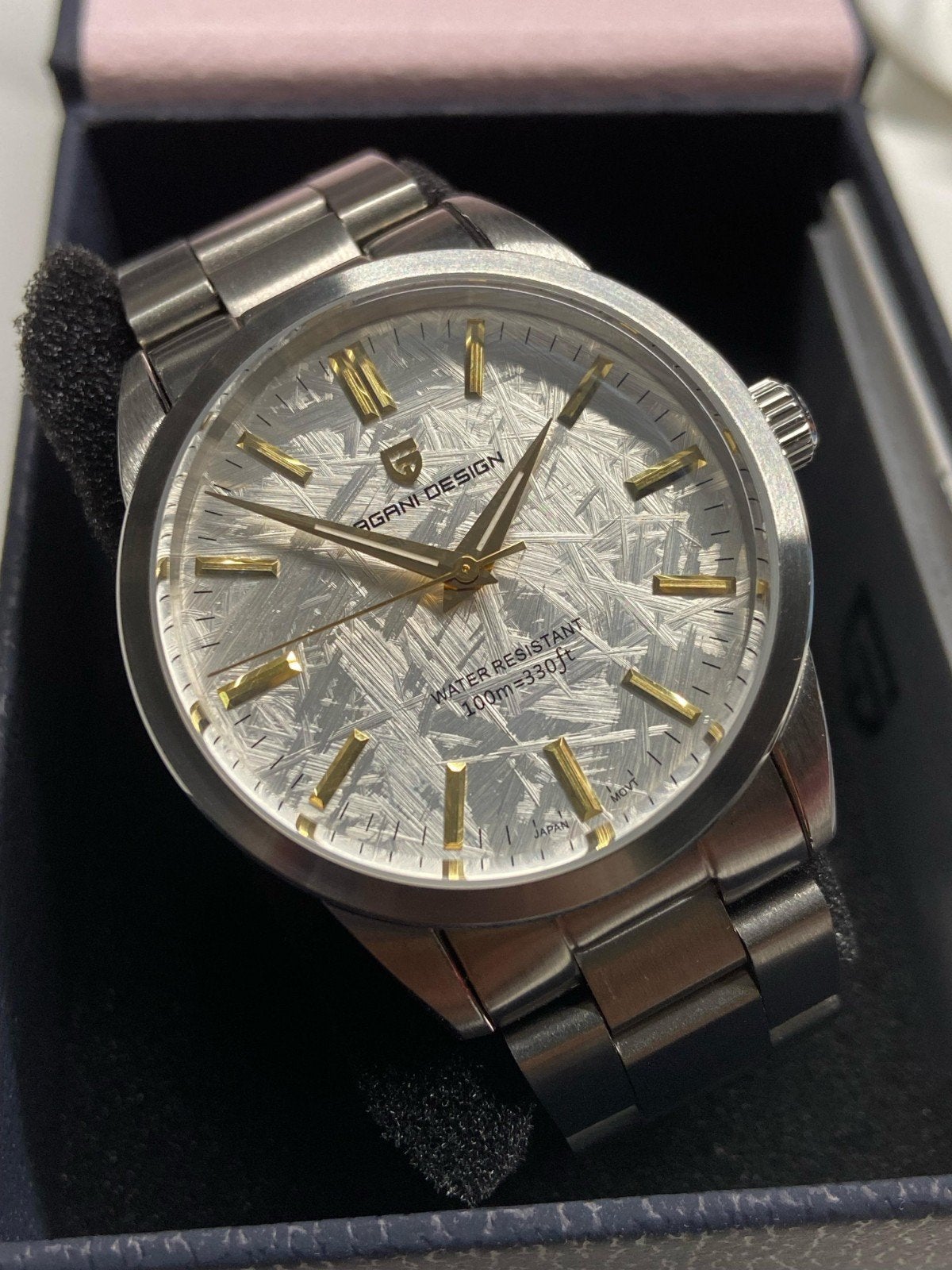 Pagani Design PD-1734 Hommage Grand Seiko
Seiko VH31 Meca Qu, IOS, Nieuw, Ophalen of Verzenden, Pagani Design