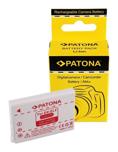 Battery Nikon COOLPIX P2 P1 S3 S2 S1 ENEL8 EN-EL8, Verzenden, Nieuw
