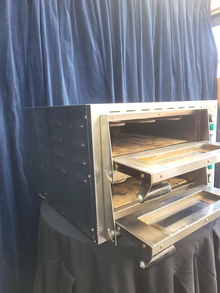 Pizza oven (dubbel), Ophalen, 60 cm of meer, Minder dan 45 cm