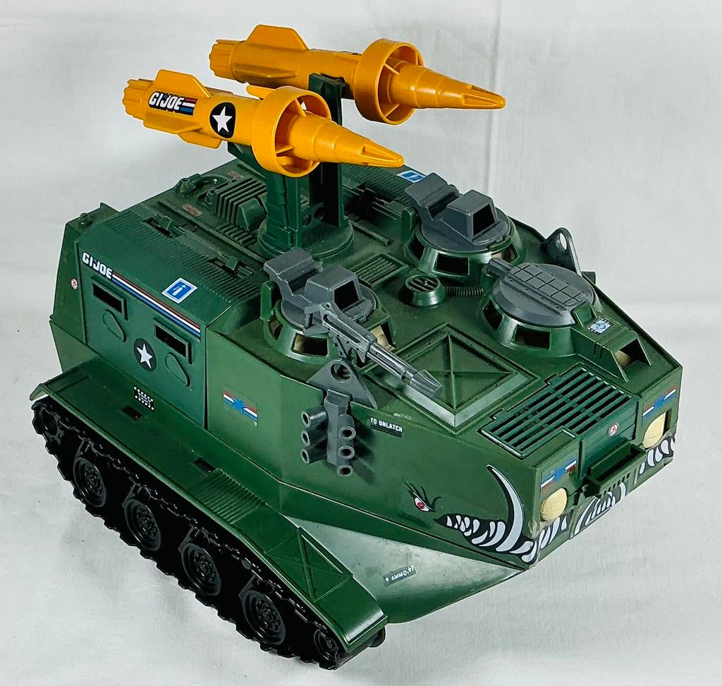 GI JOE Warthog AIFV tank Pawtucket 1988 Hasbro, Verzamelen, Speelgoed, Ophalen of Verzenden, Gebruikt