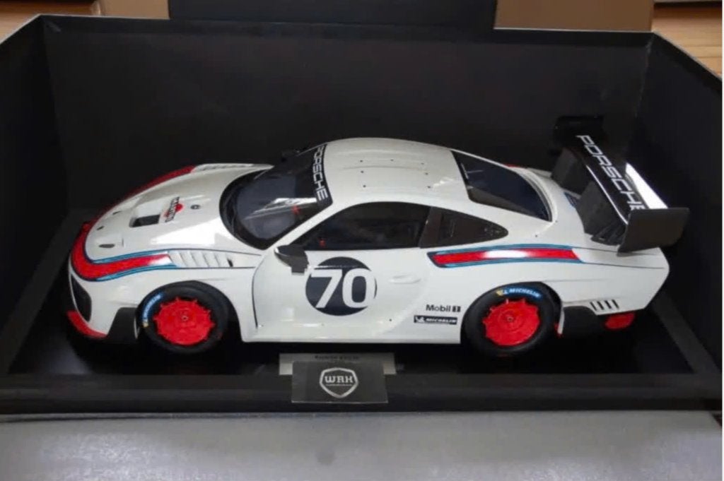 NIEUW 1:8 Minichamps Porsche 935/19 #70 Martini LTD 135 WRH, Ophalen, Nieuw, 1:5 t/m 1:8, Auto