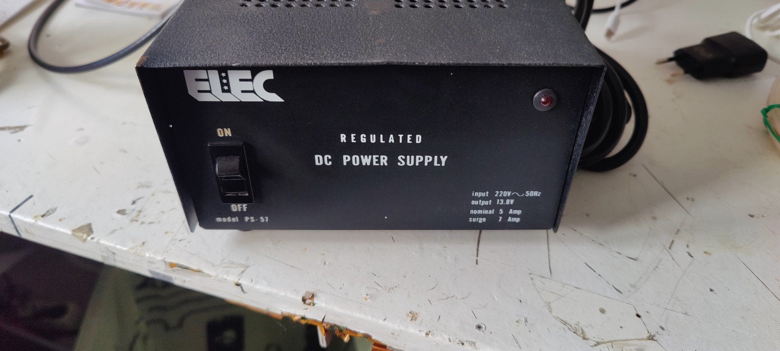Elec voeding 13.8 volt., Ophalen, Minder dan 500 watt