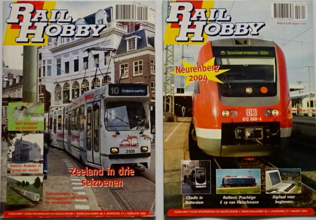6 nummers Railhobby 2004, Hobby en Vrije tijd, Modeltreinen | H0, Overige merken, Gelijkstroom of Wisselstroom, Zo goed als nieuw