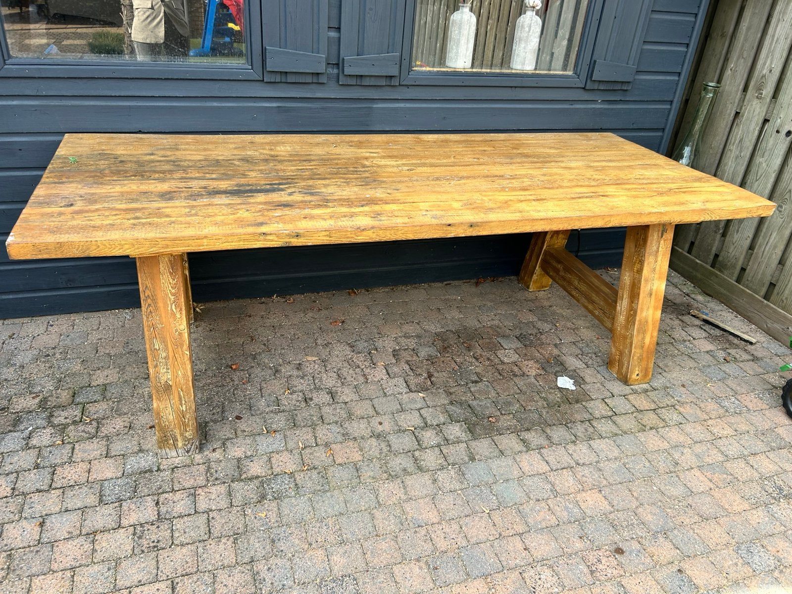 Buiten tafel, Tuin en Terras, Ophalen, Gebruikt