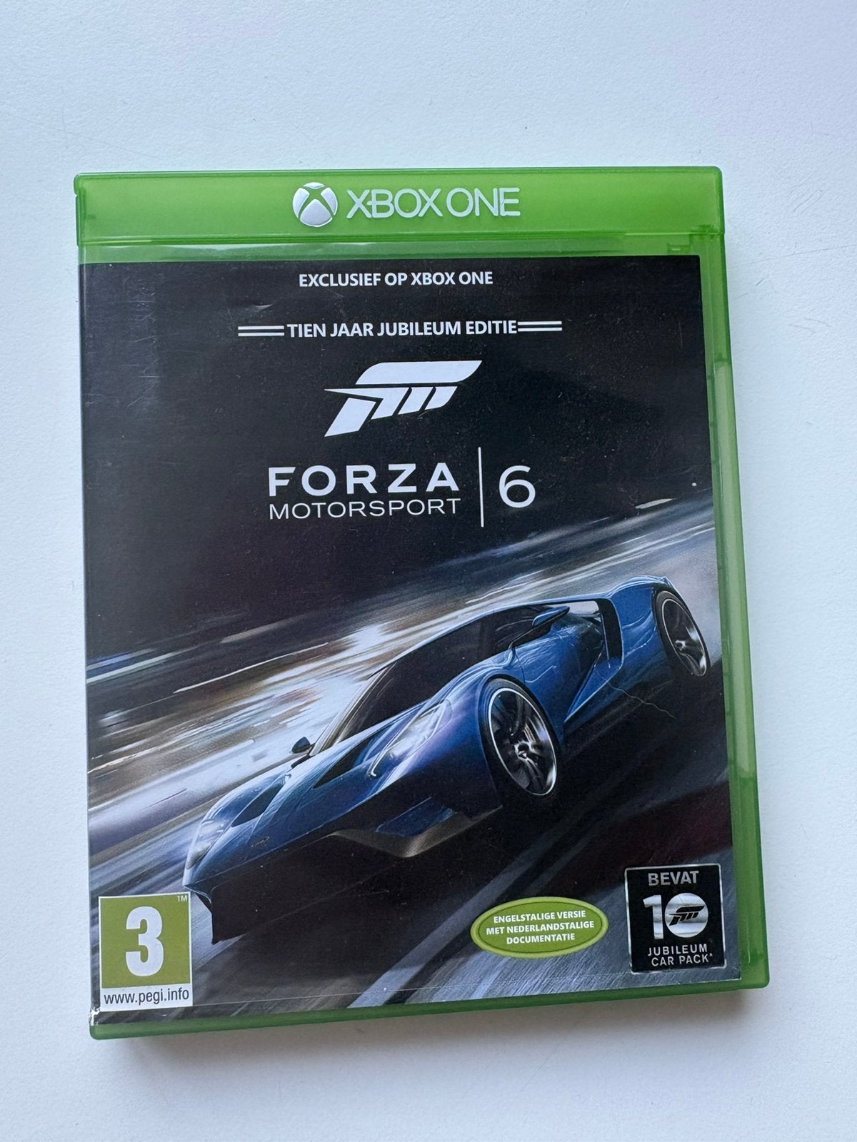 Forza Motorsport 6 – Xbox One – 10 jaar jubileumeditie, 1 speler, Racen en Vliegen, Ophalen of Verzenden, Zo goed als nieuw