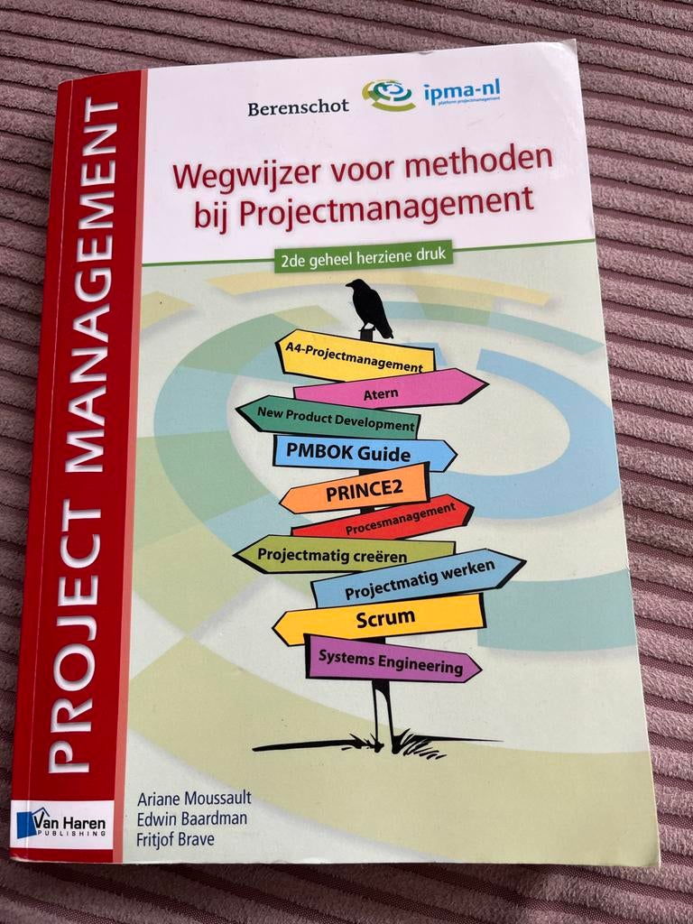 Wegwijzer voor methoden bij Projectmanagement - Gebruikt, Boeken, Ophalen of Verzenden, Gelezen, Management