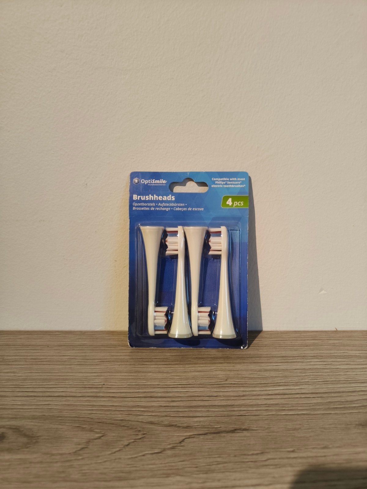OptiSmile Opzetborstels - 4 stuks, Ophalen of Verzenden, Nieuw