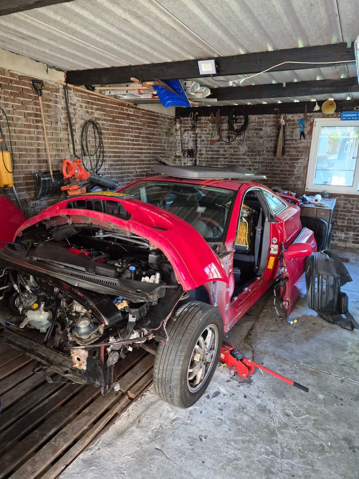 Toyota celica t23 onderdelen, Ophalen