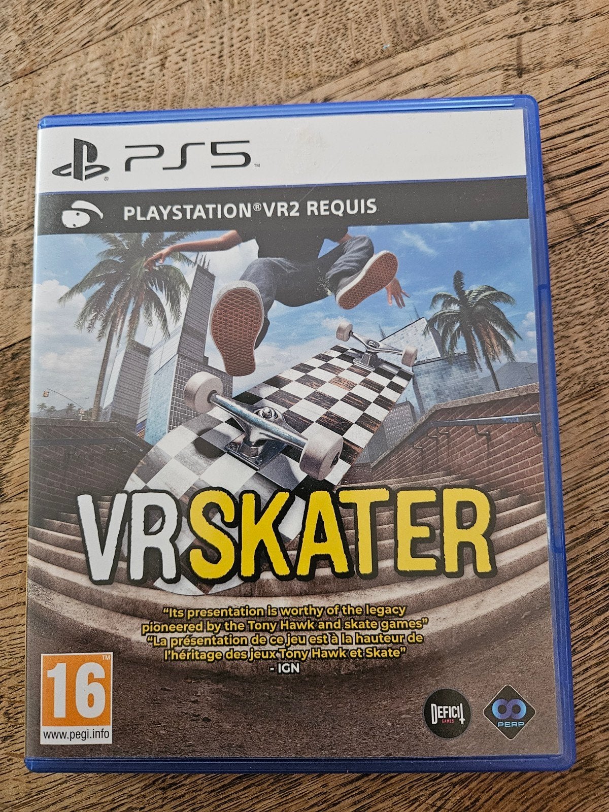 VR Skater PS5 - Nieuw, Spelcomputers en Games, 1 speler, Vanaf 16 jaar, Ophalen, Avontuur en Actie