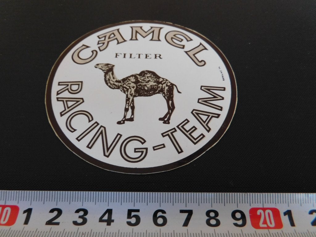 sticker tabak CAMEL FILTER racing-team, Ophalen, Zo goed als nieuw