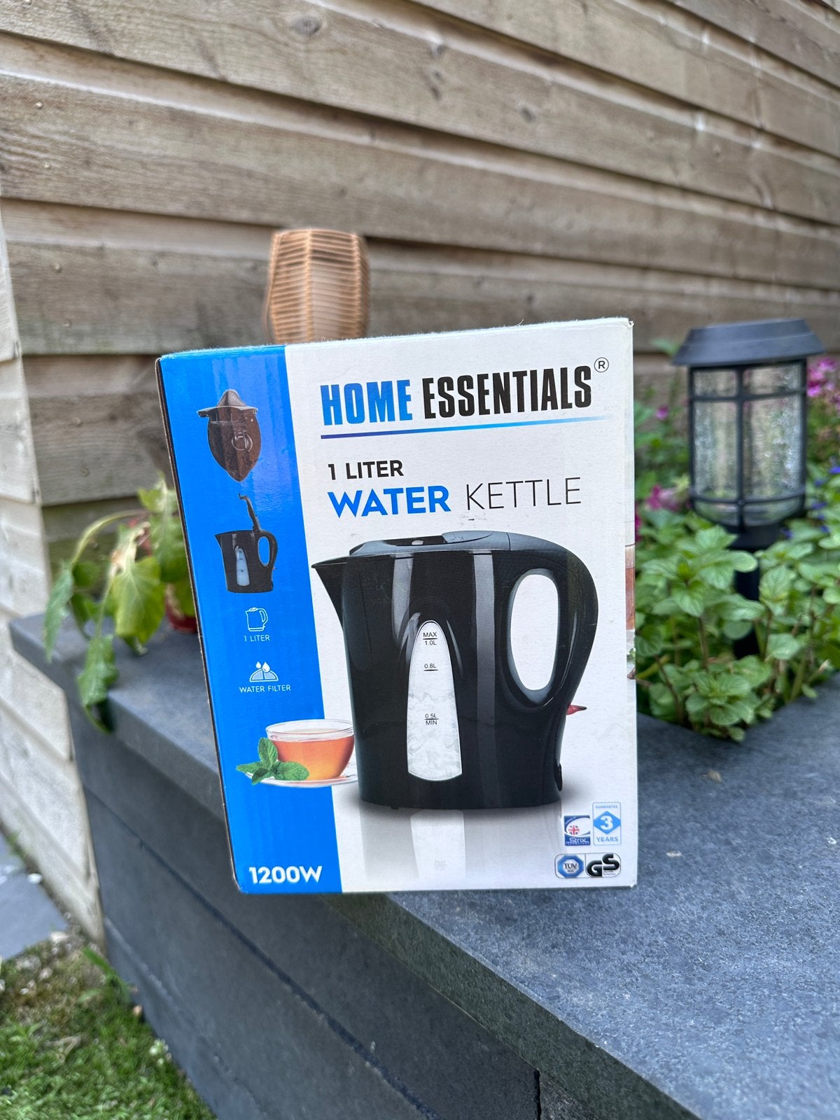 waterverwarmer zwart, 1 tot 2 liter, Ophalen of Verzenden, Zo goed als nieuw