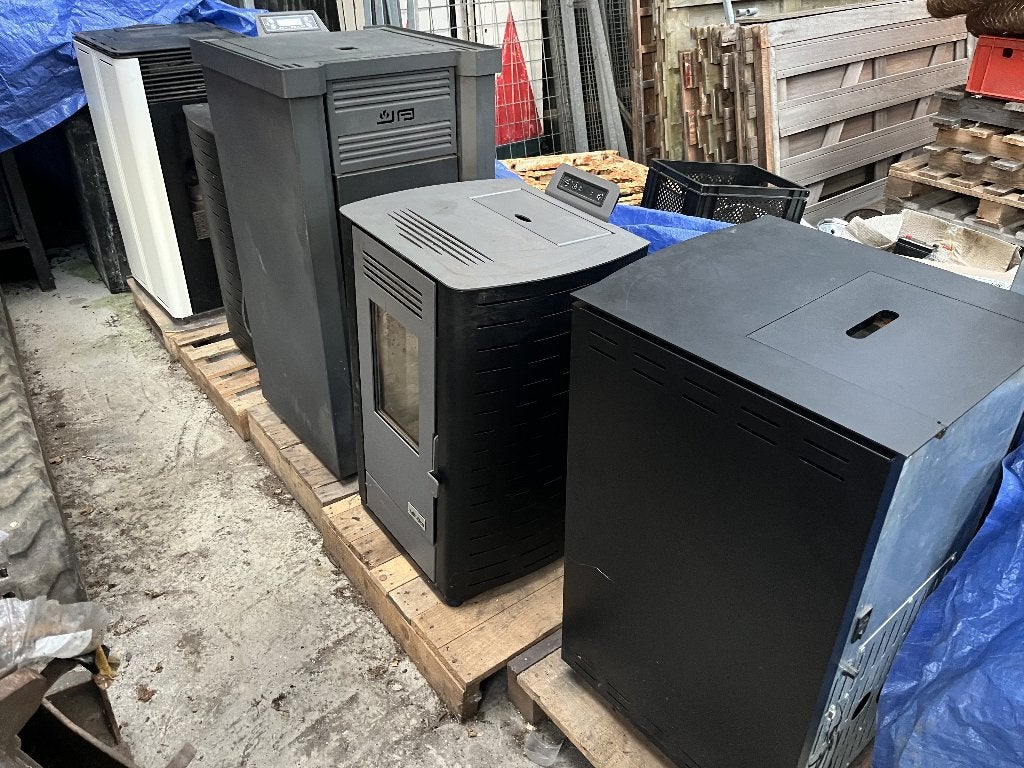 Diverse Pelletkachels, JaPellet, Milano, K-stove, Julia, Huis en Inrichting, Ophalen, Gebruikt, Pelletkachel, Vrijstaand