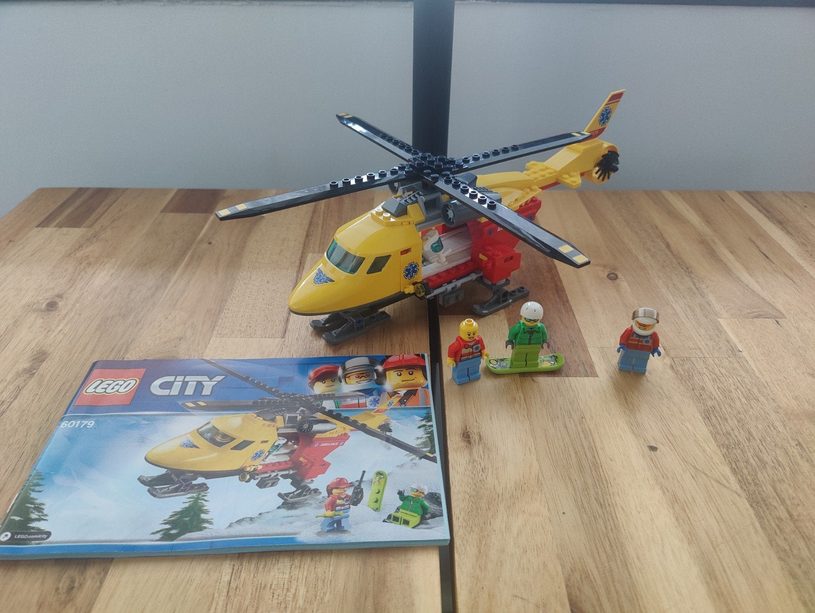 Lego 60179 Ambulance helicopter, Kinderen en Baby's, Ophalen of Verzenden, Gebruikt