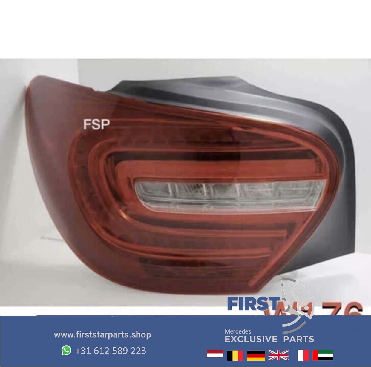 W176 LED ACHTERLICHT LINKS Mercedes A Klasse 2012-2016 ORIGI, Auto-onderdelen, Verlichting, Mercedes-Benz, Gebruikt, Ophalen of Verzenden