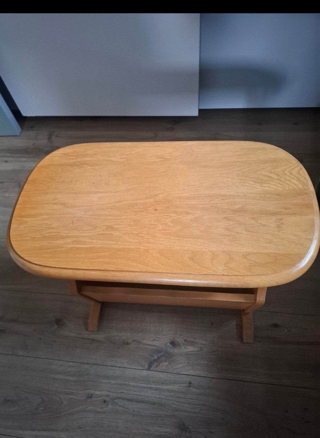 eiken krantenbak, Huis en Inrichting, Woonaccessoires | Krantenbakken en Lectuurbakken, Ophalen, Zo goed als nieuw, Hout, Landelijk