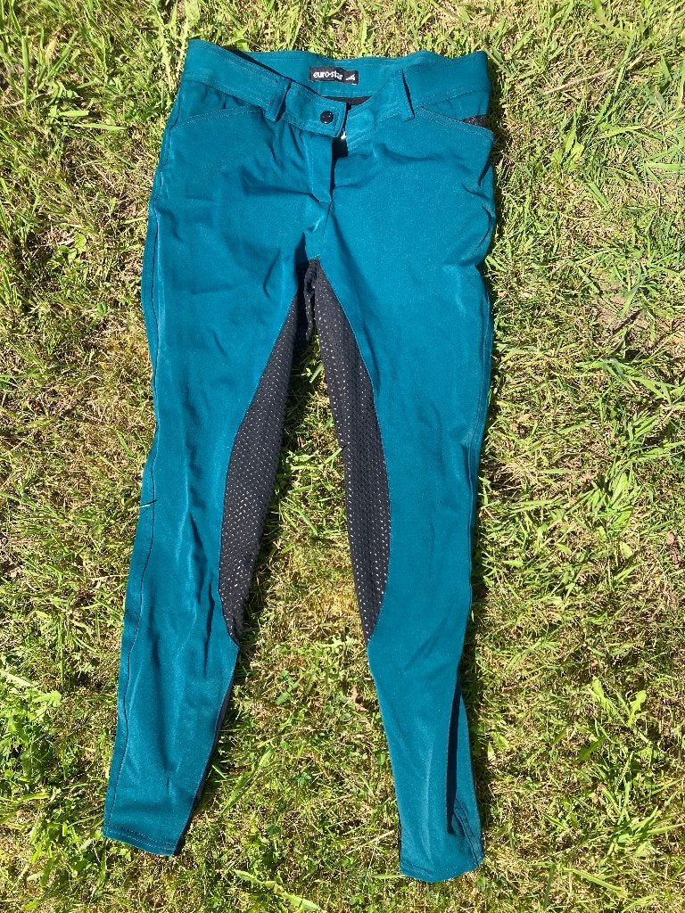 Eurostar zomer rijbroek full grip, Dieren en Toebehoren, Gebruikt, Dressuur, Eurostar, Dames