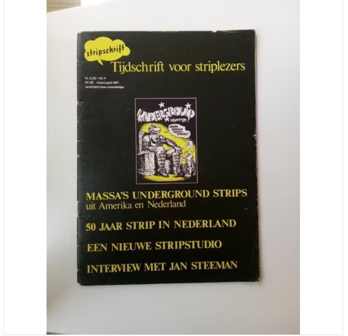 stripschrift nr.27/28 *1971*1ste druk/dubbelnr./Robert Crumb, Gelezen, Amerika, Ophalen of Verzenden, Meerdere comics
