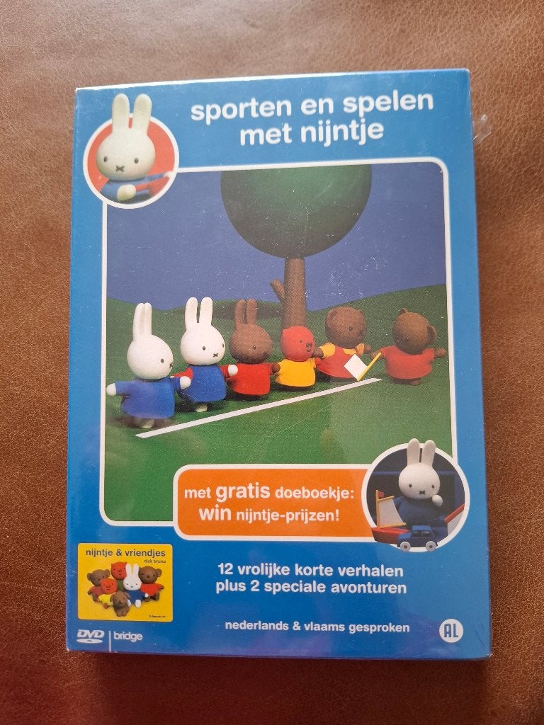 Dvd Sporten en spelen met Nijntje, Ophalen, Europees, Tekenfilm, Alle leeftijden