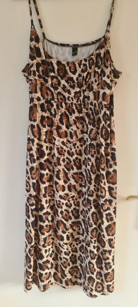 Nieuwe jurk zomerjurk Yoek 50 52 plussize XL bruin panter, Kleding | Dames, Yoek, Bruin, Jurk, Nieuw