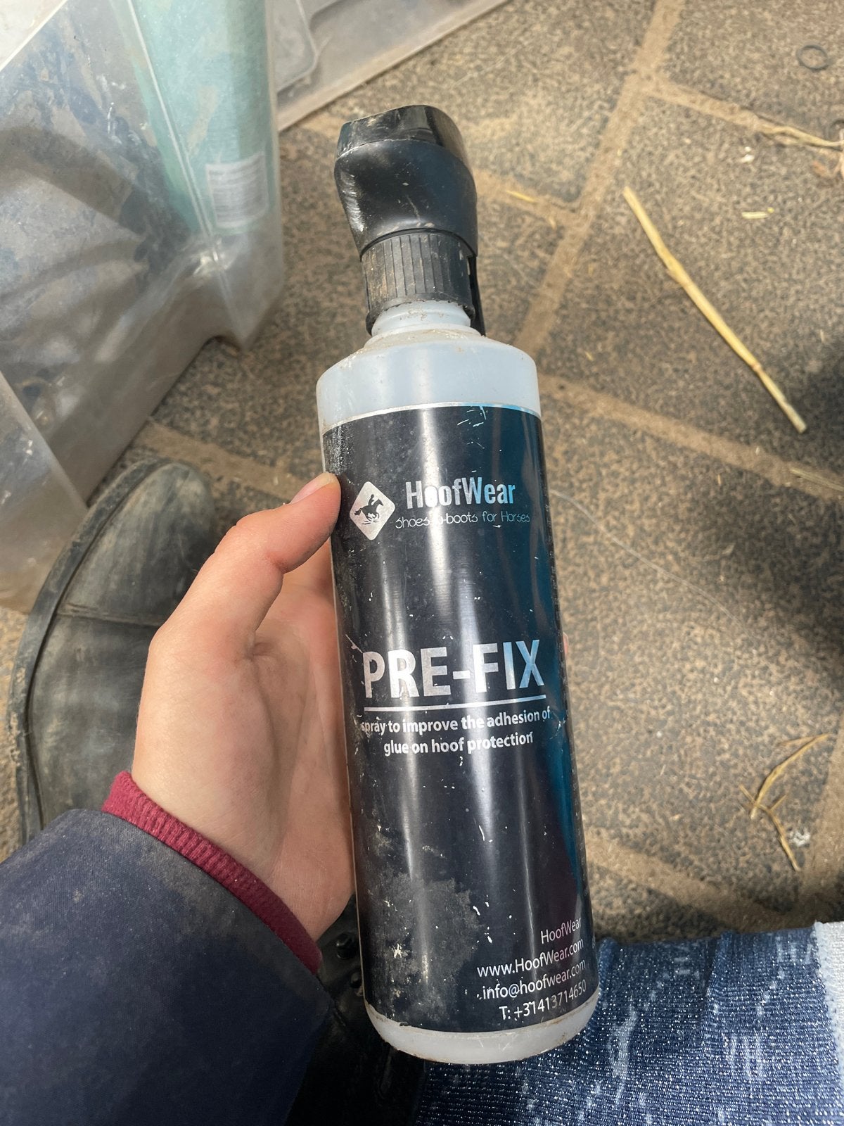 Pre fix hoofwear bijna vol, Ophalen of Verzenden, Nieuw, Overige soorten