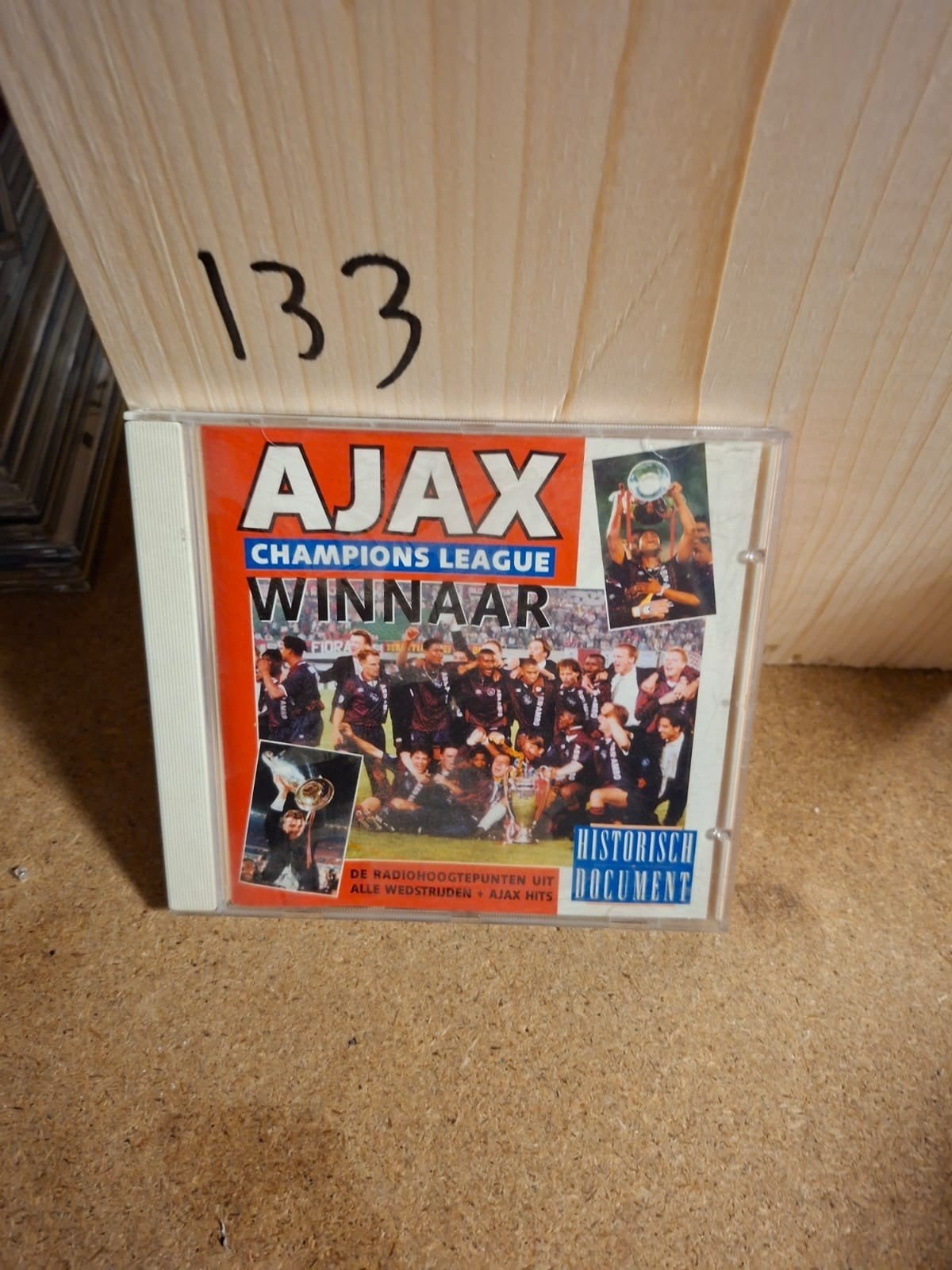 Ajax Champions League Winnaar CD - Historisch Document, Ophalen of Verzenden, Gebruikt, Overige genres, Album