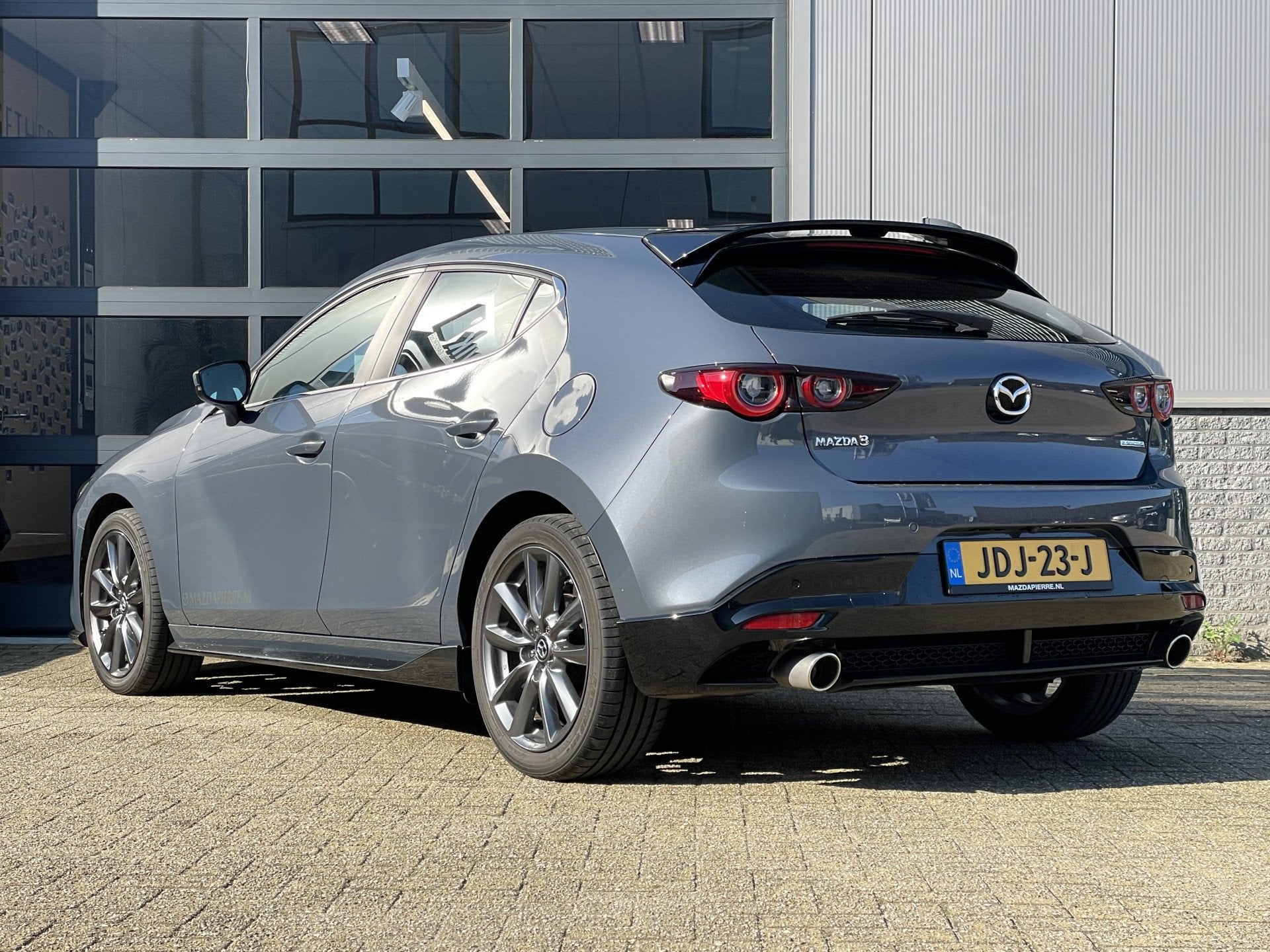 Mazda 3 2.5 e-SkyActiv-G 140PK M-Hybrid Centre-line | AERO P, Auto's, Voorwielaandrijving, Dealer onderhouden, Stof, Gebruikt