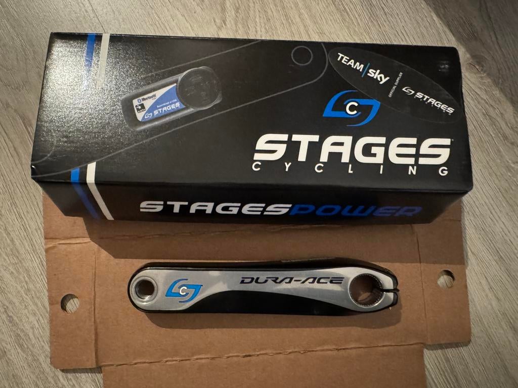 Stages Cycling Shimano Dura-Ace R9000 linker powermeter, Gebruikt, Schoenen, Overige maten, Ophalen of Verzenden