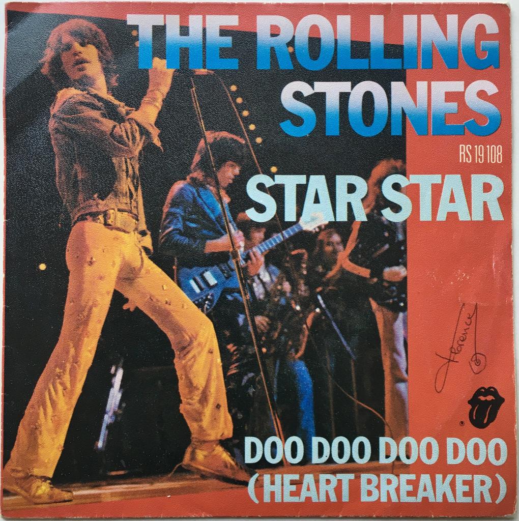 F11 Rolling Stones star star FRANCE74 €10, Fotohoes, Ophalen of Verzenden, Gebruikt, Rock en Metal