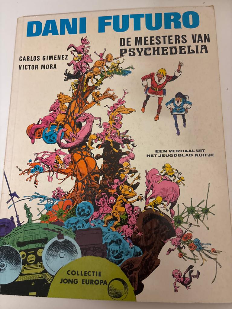 Dani Futuro - De Meesters van Psychedelia (Kuifje), Eén stripboek, Ophalen of Verzenden, Gelezen
