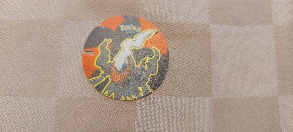flippo pokemon chiki balls zeldzaam Darkrai fraai, Ophalen of Verzenden, Losse flippo's