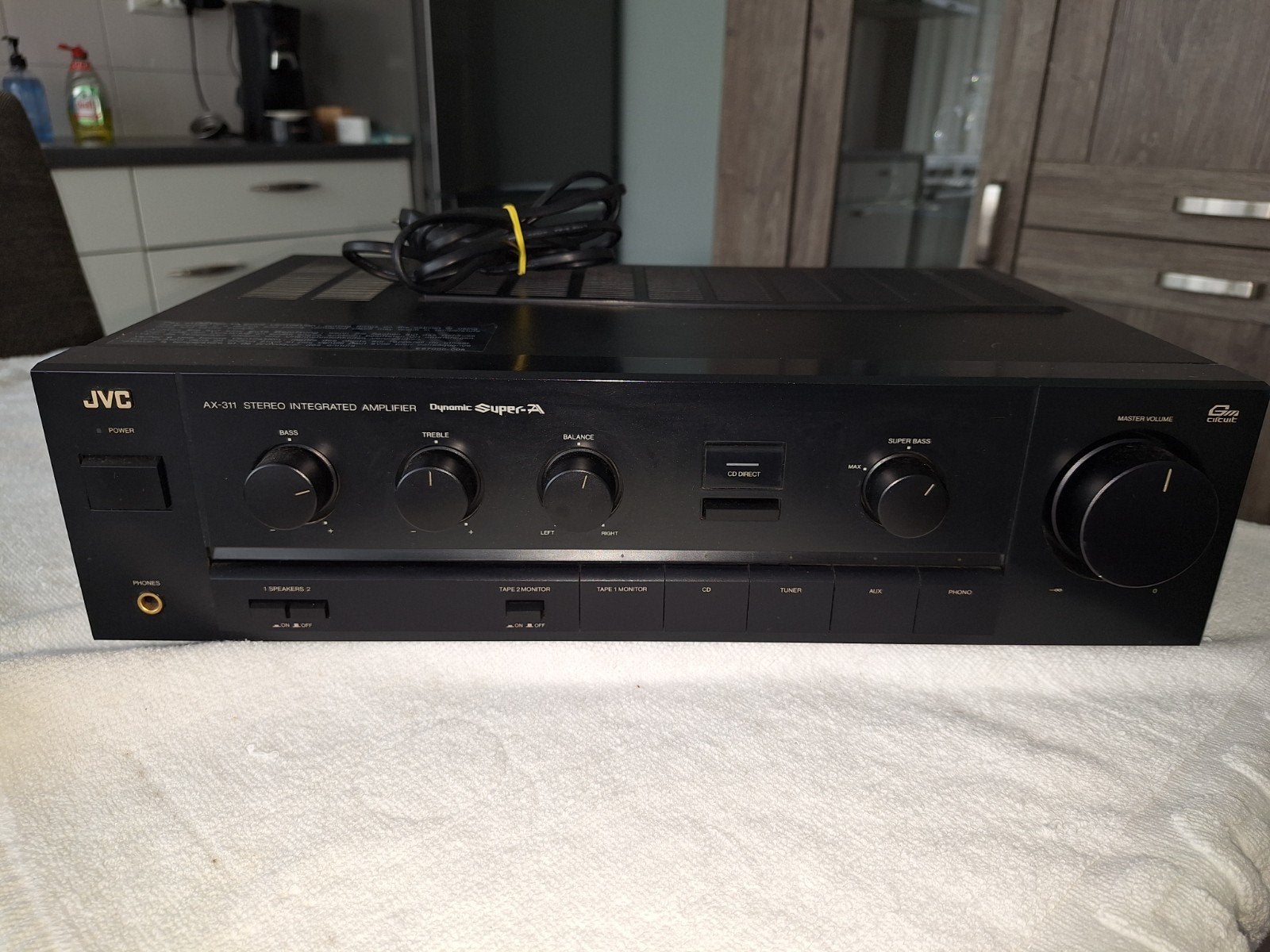 JVC AX-311 Stereo Geïntegreerde Versterker, Ophalen, Gebruikt, JVC, 60 tot 120 watt