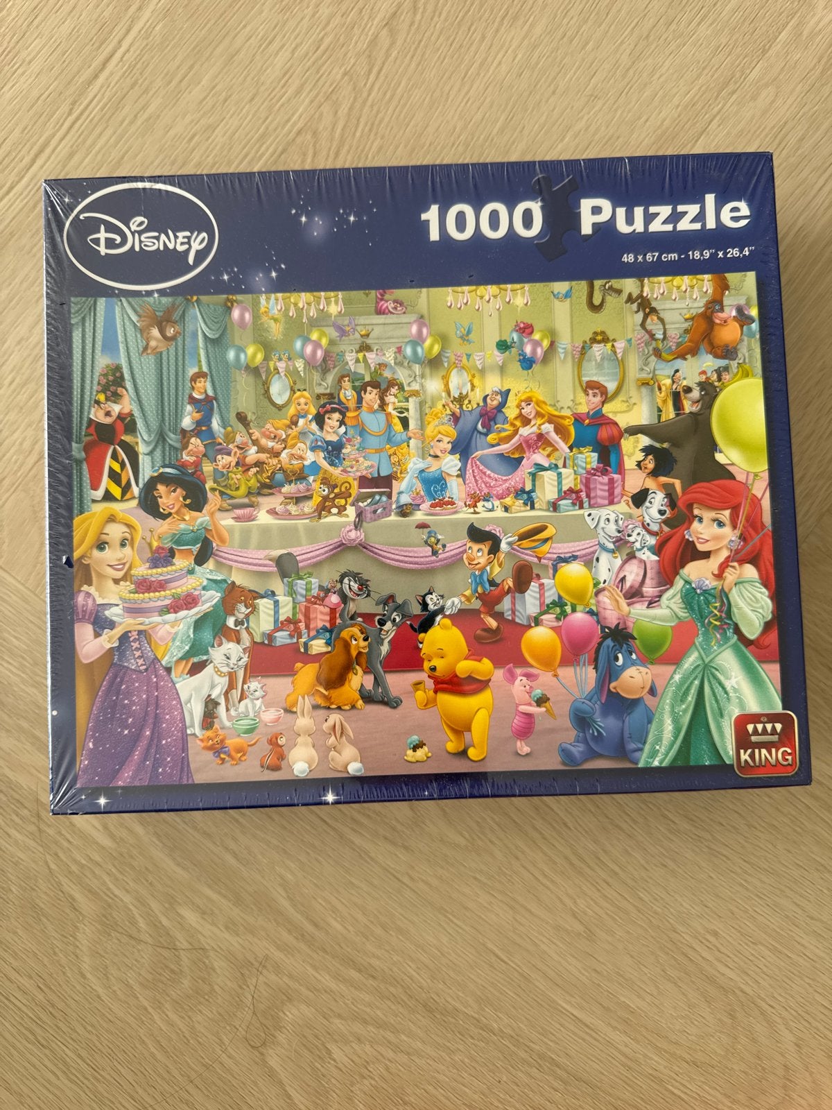 Disney 1000 Stukjes Puzzel - Nieuw in Verpakking, Hobby en Vrije tijd, Denksport en Puzzels, Ophalen of Verzenden, 500 t/m 1500 stukjes
