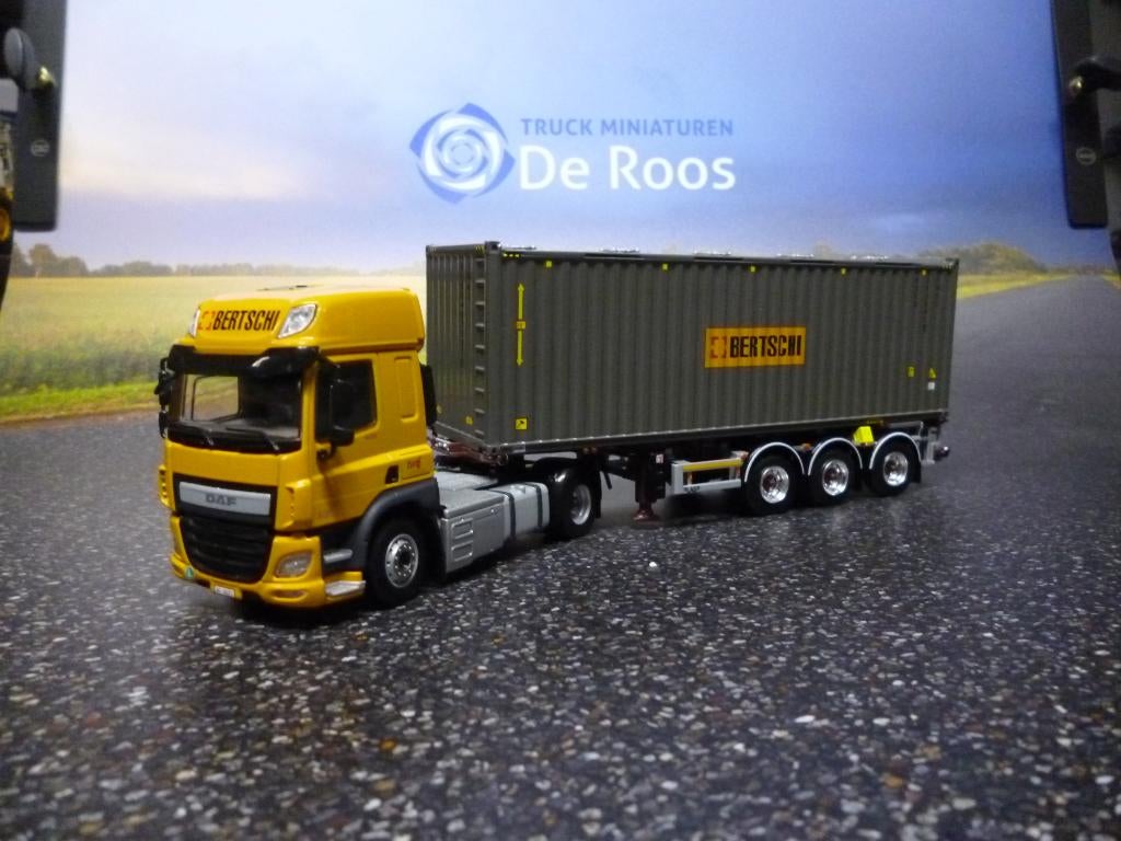 WSI DAF CF Bertschi, Hobby en Vrije tijd, Modelauto's | 1:50, Nieuw, Bus of Vrachtwagen, Wsi, Ophalen of Verzenden