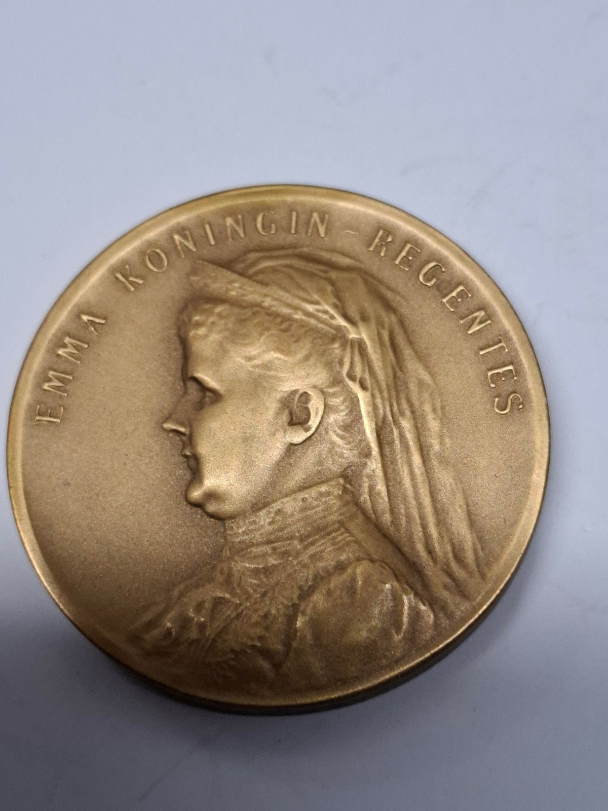 Koningin Emma Regentes Penning, Ophalen of Verzenden