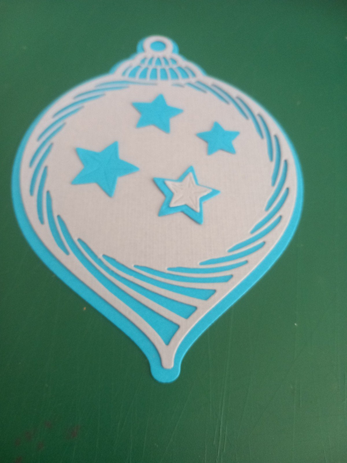 dubbele stans kerstbal, Ophalen of Verzenden, Overige thema's, Pons of Mal