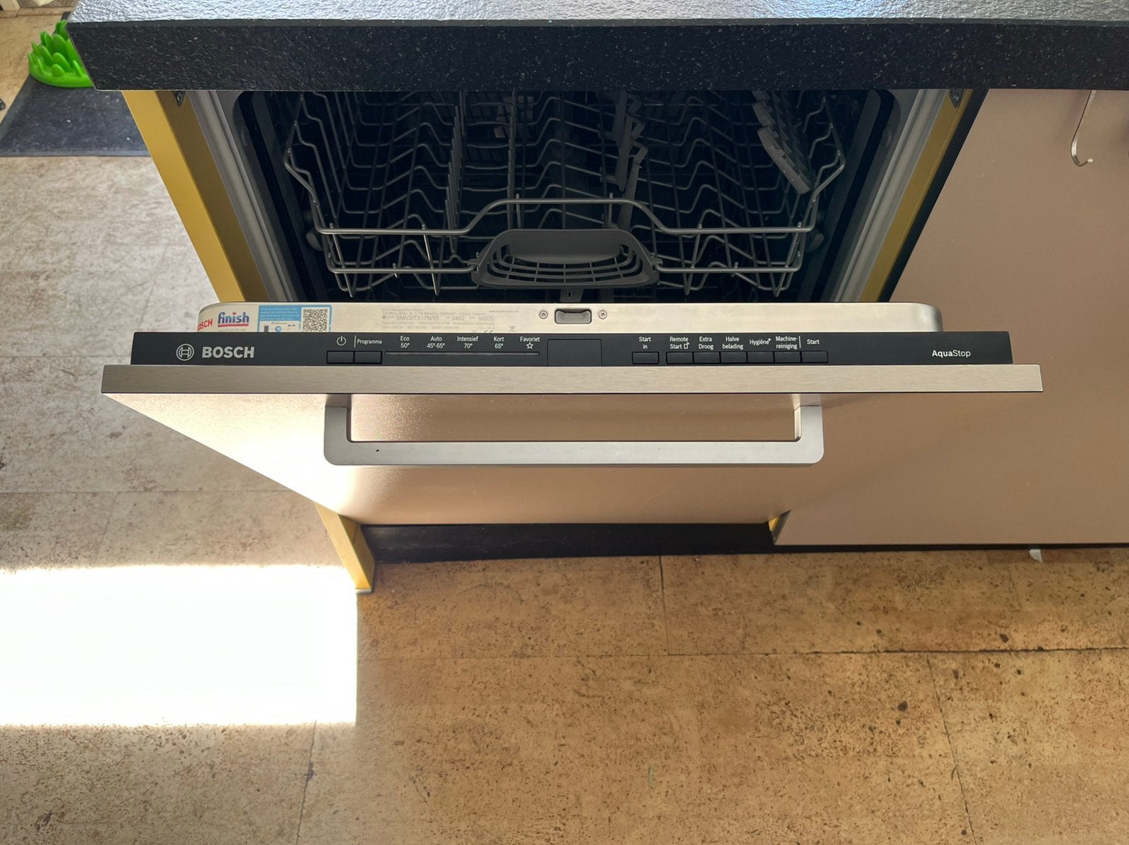 Bosch Inbouw vaatwasser SMV2ITX17N - 28 maanden gebruikt, Witgoed en Apparatuur, Vaatwasmachines, Ophalen, Gebruikt, Minder dan 10 liter