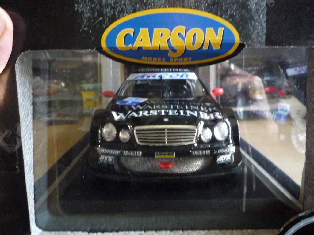 Mercedes Benz CLK DTM 2000 Warsteiner Carson schaal 1:12, Ophalen of Verzenden, Nieuw, 1:9 t/m 1:12, Auto