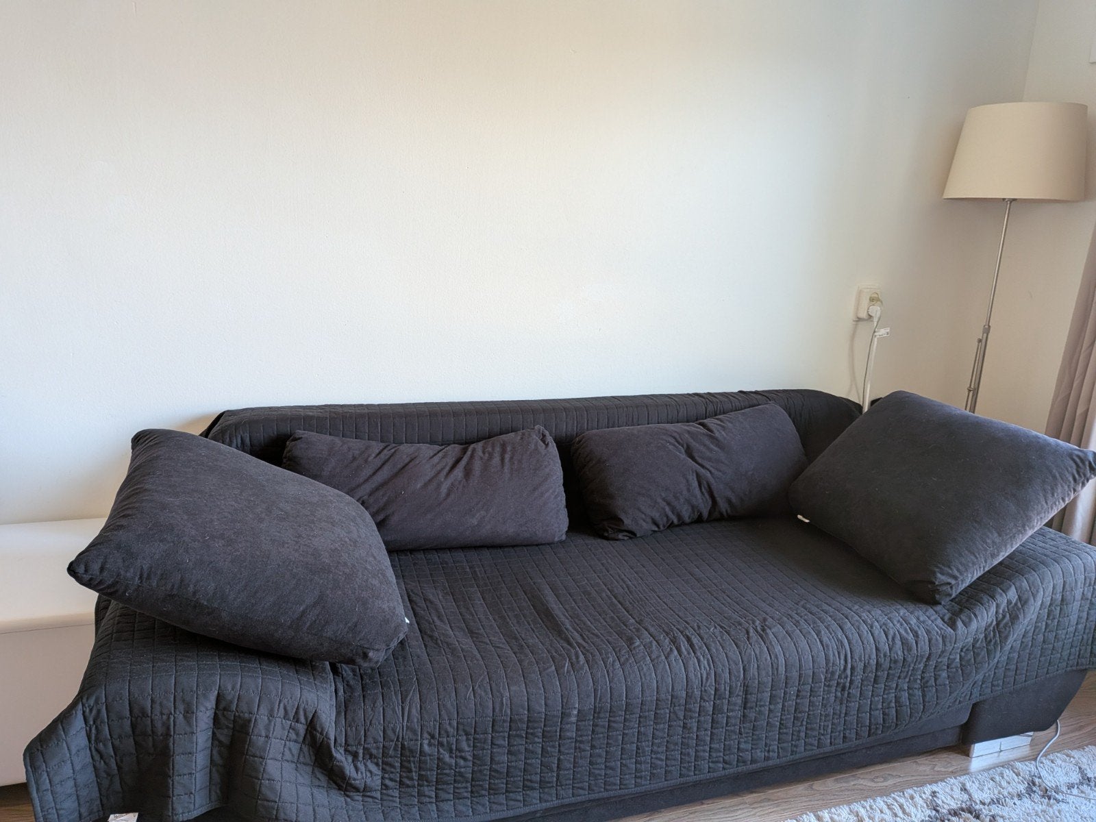 slaapbank, Ophalen, Gebruikt, Tweepersoons, Minder dan 150 cm