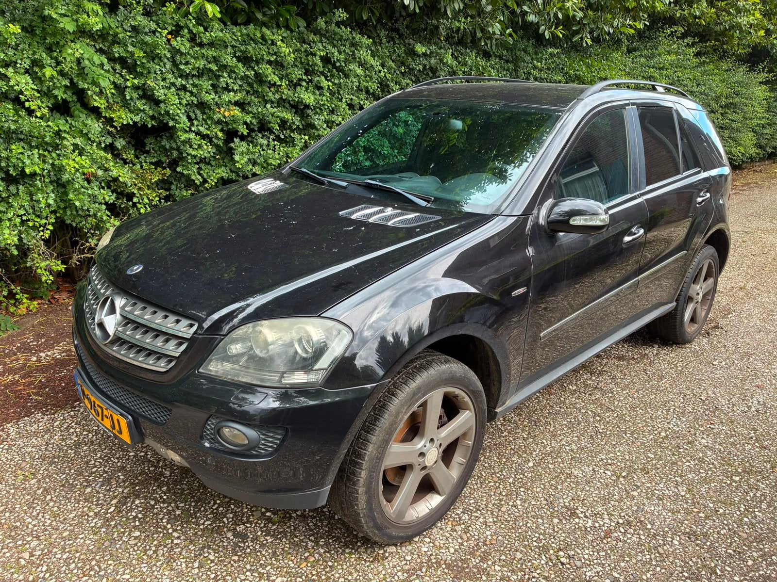 Mercedes-Benz M-Klasse 3.0 CDI Ml280 4MATIC AUT 2008 Zwart, Automaat, Zwart, 190 pk, Navigatiesysteem