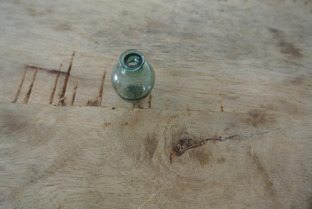 Poppenhuis Glazen Vasje Nieuw/ nr 453, Antiek en Kunst, Ophalen of Verzenden