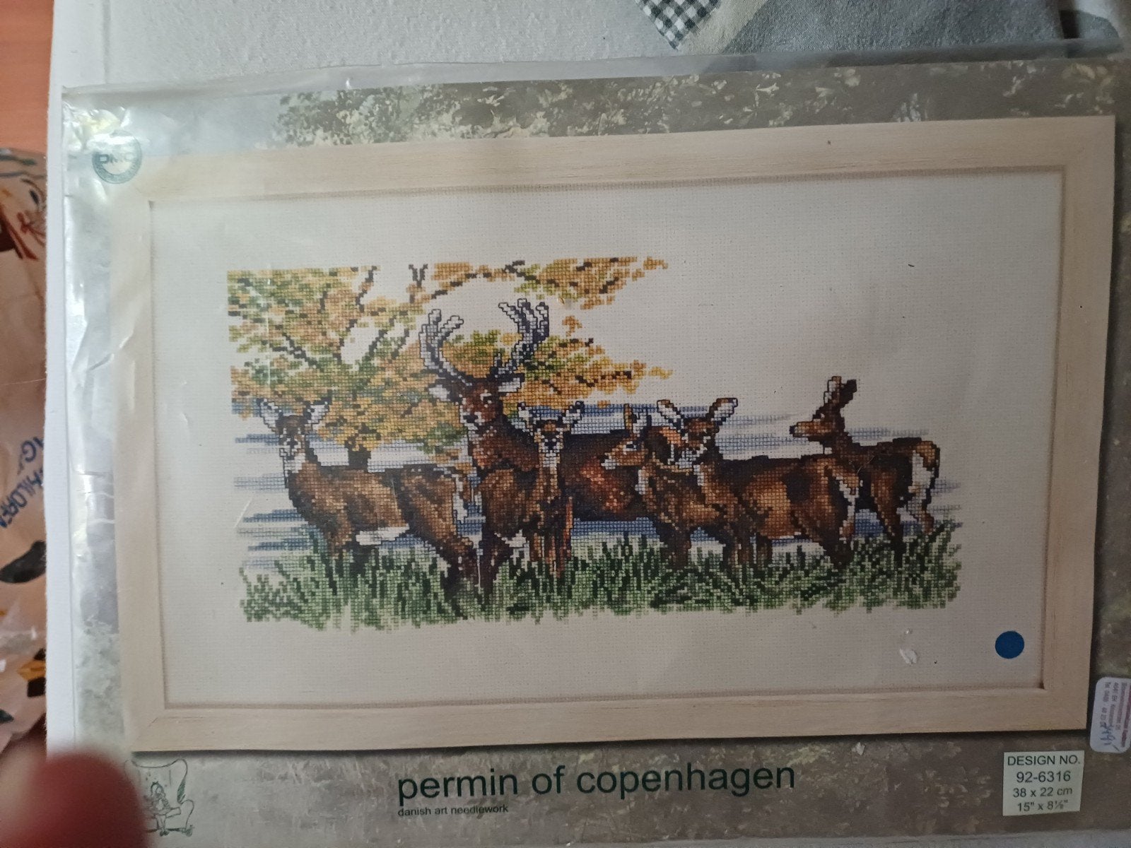 dmc borduurpakket, Hobby en Vrije tijd, Ophalen of Verzenden, Nieuw, Handborduren, Borduurpakket
