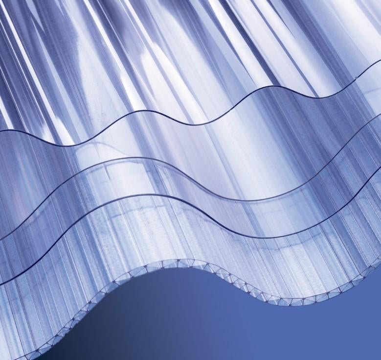 Polycarbonaat golfplaat meerwandig, Doe-het-zelf en Verbouw, Platen en Panelen, Ophalen of Verzenden, Nieuw, Overige materialen