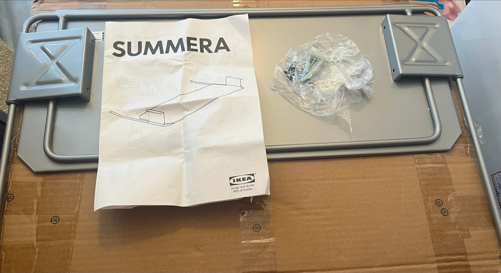 IKEA Summera uittrekbaar bureaurek - Nieuw in verpakking, Ophalen, Nieuw